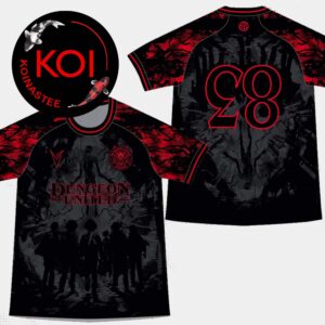 Dungeon United x Vatioz Stranger Things Jersey