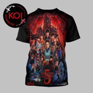 Stranger Things 5 One Last Adventure Film Movie All Over Print T-Shirt
