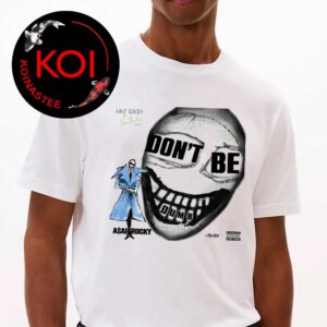 ASAP Rocky Tim Burton Dont Be Dumb Mr Mayer Alternate Vinyl Cover Back Unisex T-Shirt