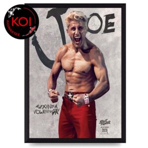 Alexander Volkanovski Is Joe Street Fighter 2026 Movie Home Decor Poster Canvas