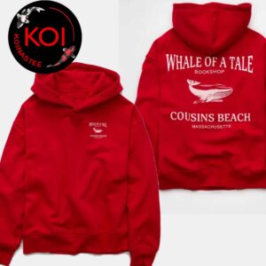 American Eagle x The Summer I Turned Pretty Whale Of A Tale Two Sided Hoodie T-Shirt