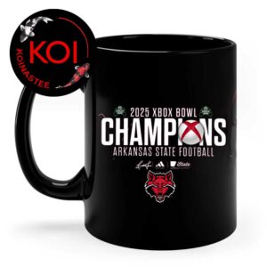 Arkansas State Red Wolves Football 2025 Champions Xbox Bowl Ceramic Cup Mug