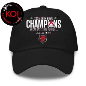Arkansas State Red Wolves Football 2025 Champions Xbox Bowl Classic Hat Cap Snapback