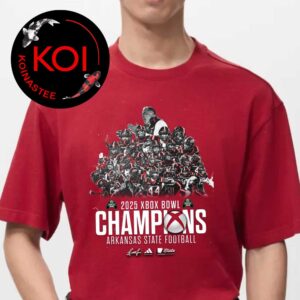 Arkansas State Red Wolves Football 2025 Champions Xbox Bowl Unisex T-Shirt Hoodie Long Sleeve