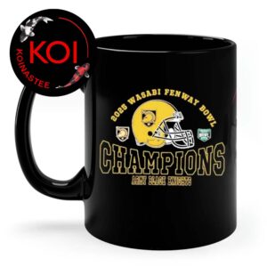 Army Black Knights Football 2025 Champions Wasabi Fenway Bowl Helmet Ceramic Mug Cup