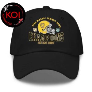 Army Black Knights Football 2025 Champions Wasabi Fenway Bowl Helmet Classic Hat Cap Snapback