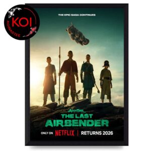 Avatar The Last Airbender 2026 Live Action The Epic Saga Continues Home Decor Poster Canvas