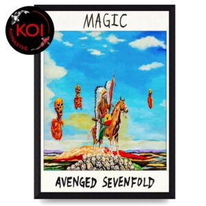 Avenged Sevenfold Magic Single Cover Home Decor Poster Canvas
