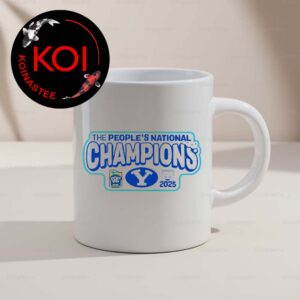 BYU Cougars Football 2025 Champions Pop Tarts Bowl Score Ceramic Cup Mug