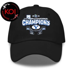 BYU Cougars Football 2025 Champions Pop Tarts Bowl Score Classic Hat Cap Snapback