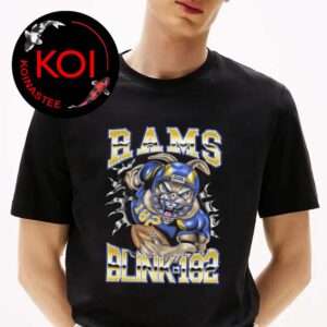 Blink 182 Los Angeles Rams 2025 NFL Unisex T-Shirt Crewnack Sweater