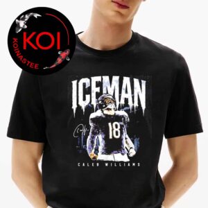 Caleb Williams Iceman Chicago Bears NFL 2025 Unisex T-Shirt
