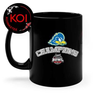 Delaware Fightin Blue Hens Football 2025 First Champions 68 Ventures Bowl Ceramic Mug Cup