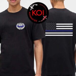 Delaware State Trooper Matthew T Snook Two Sided T-Shirt Hoodie