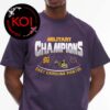 East Carolina Pirates Football 2025 Champions Go Bowling Military Bowl Unisex T-Shirt Hoodie Long Sleeve