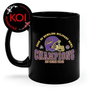 East Carolina Pirates Football Champions 2025 Go Bowling Military Bowl Ceramic Mug Cup