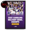 East Carolina Pirates Football Champions 2025 Go Bowling Military Bowl Home Decor Poster Canvas