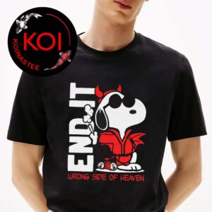 End It Wong Side Joe Snoopy Unisex T-Shirt
