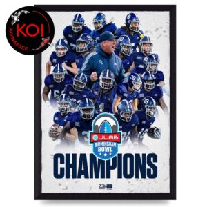 Georgia Southern Eagles Football 2025 Champions JLab Birmingham Bowl Home Decor Poster Canvas