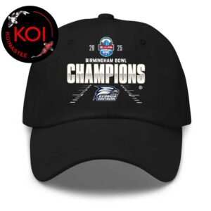 Georgia Southern Eagles Football Champions 2025 JLab Birmingham Bowl Logo Classic Hat Cap Snapback