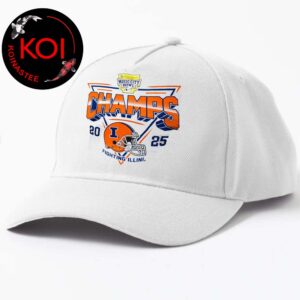 Illinois Fighting Illini Football 2025 Champions Liberty Mutual Music City Bowl Classic Hat Cap Snapback