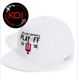 Indiana Hoosiers 2025 2026 College Football Playoffs Classic Hat Cap Snapback