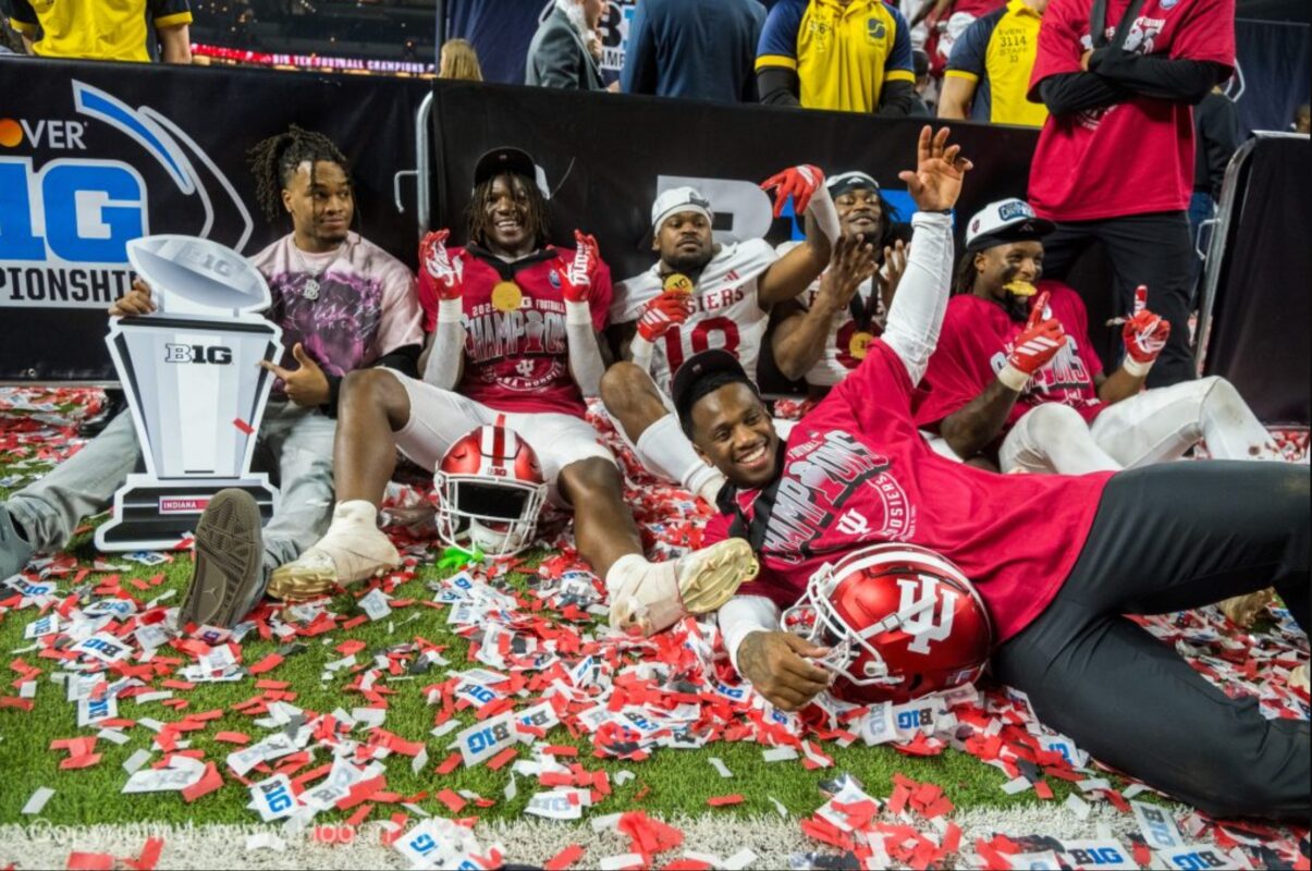 Indiana Hoosiers 2025 Big 10 Football Champions