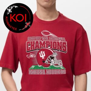 Indiana Hoosiers 2025 Big 10 Football Champions Uniseversity Unisex T-Shirt
