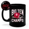 Indiana Hoosiers Big 10 Champions Uniseversity Football Locker Room Ceramic Mug Cup