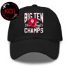 Indiana Hoosiers 2025 Big Ten Football Champions Event Classic Hat Cap Snapback
