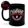 Indiana Hoosiers 2025 Big Ten Football Champions Ceramic Mug Cup
