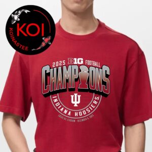 Indiana Hoosiers Big 10 Champions Uniseversity Football Locker Room Unisex T-Shirt