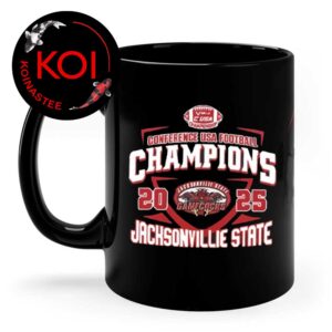Jacksonville State Gamecocks Football Champions 2025 IS4S Salute To Veterans Bowl Ceramic Mug Cup