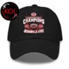 Jacksonville State Gamecocks Football 2025 Champions IS4S Salute To Veterans Bowl Helmet Classic Hat Cap Snapback