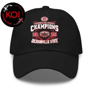 Jacksonville State Gamecocks Football Champions 2025 IS4S Salute To Veterans Bowl Classic Hat Cap Snapback