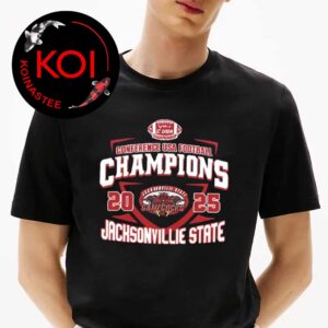 Jacksonville State Gamecocks Football Champions 2025 IS4S Salute To Veterans Bowl Unisex T-Shirt