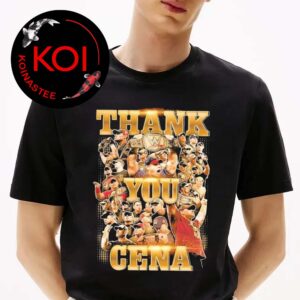 John Cena Thank You Cena Gold Unisex T-Shirt
