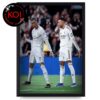 Kylian Mbappe SIU Celebration Hit The Cristiano Ronaldo Iconic Home Decor Poster Canvas