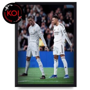 Kylian Mbappe SIU Celebration 2025 Hit The Cristiano Ronaldo Iconic Jubilation Home Decor Poster Canvas