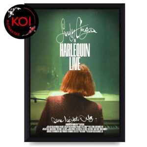 Lady Gaga Harlequin Live One Night Only 2025 Home Decor Poster Canvas