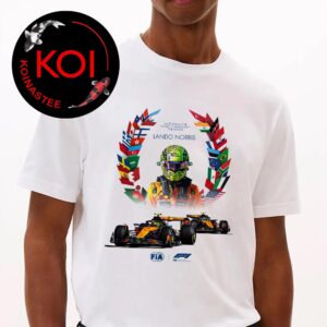 Lando Norris Fomula 1 World Champions 2025 Unisex T-Shirt
