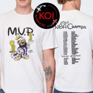 LeBron James x Nike Bubble Boy MVP 2020 NBA Champions Two Sided T-Shirt