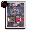 Trey McBride Most Catches In A Season 117 Receptions Home Decor Poster Canvas