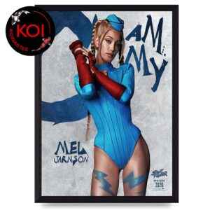 Mel Jarnson Is Cammy Street Fighter 2026 Movie Home Decor Poster Canvas