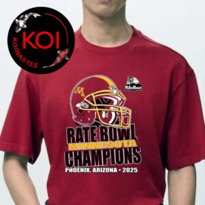 Minnesota Golden Gophers Football 2025 Champions Rate Bowl Unisex T-Shirt Hoodie Lonng Sleeve