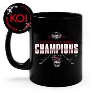NC State Wolfpack Football 2025 Champions Union Home Mortgage Gasparilla Bowl Ceramic Mug Cup