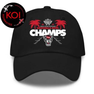 NC State Wolfpack Football 2025 Champions Union Home Mortgage Gasparilla Bowl Classic Cap Hat Snapback
