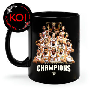 New Yorks Knicks 2025 Champions NBA Cup All Team Ceramic Mug Cup