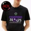 Northwestern Wildcats Football 2025 Champions GameAbove Sports Bowl Helmet Classic T-Shirt