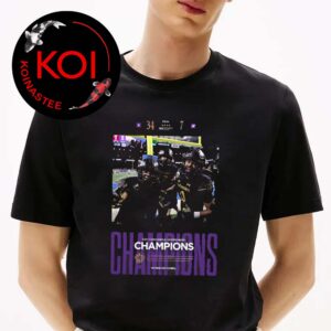 Northwestern Wildcats Football Champions 2025 GameAbove Sports Bowl Unisex T-Shirt